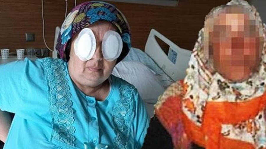 Şizofreni hastası kadın 5 yıl sonra yine bir hastanın gözlerini oydu