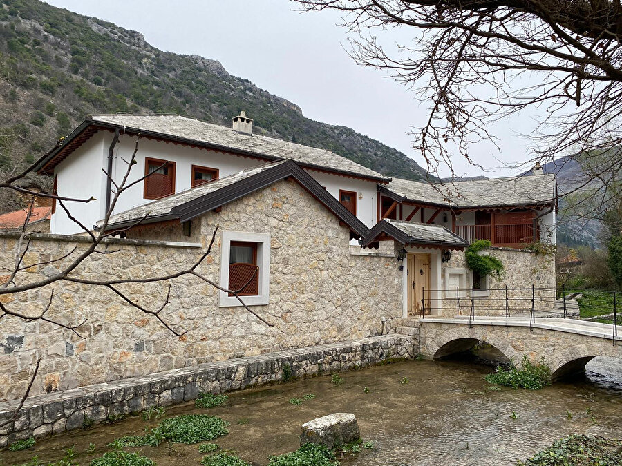Brzina'nın Stolaç’ta inşa ettirdiği tekke (Fotoğraf: Burak Çetik)