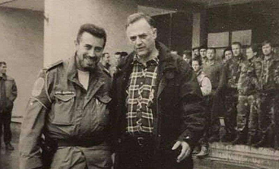 Bosna Savaşı yıllarında Halil Brzina.