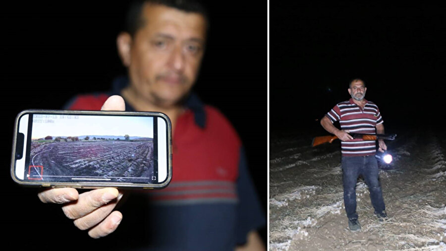 Çiftçilerin &quot;beyaz altın&quot; nöbeti: Çalınmasın diye sabaha kadar nöbet tutuyorlar​