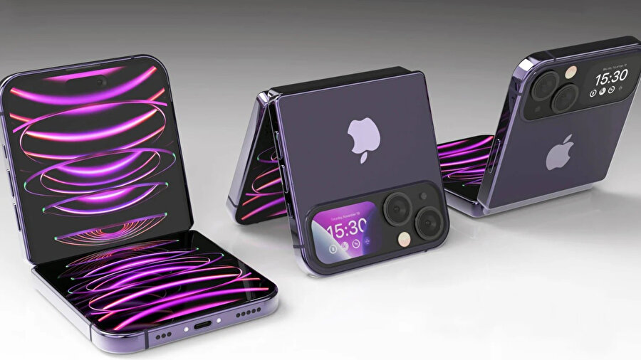 iPhone katlanır telefon geliyor: İşte ilk bilgiler ve özellikler