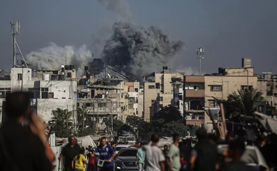 İsrail ordusu, Gazze Şeridi'nin kuzeyindeki Filistinliler için yeni sürgün emri yayınladı