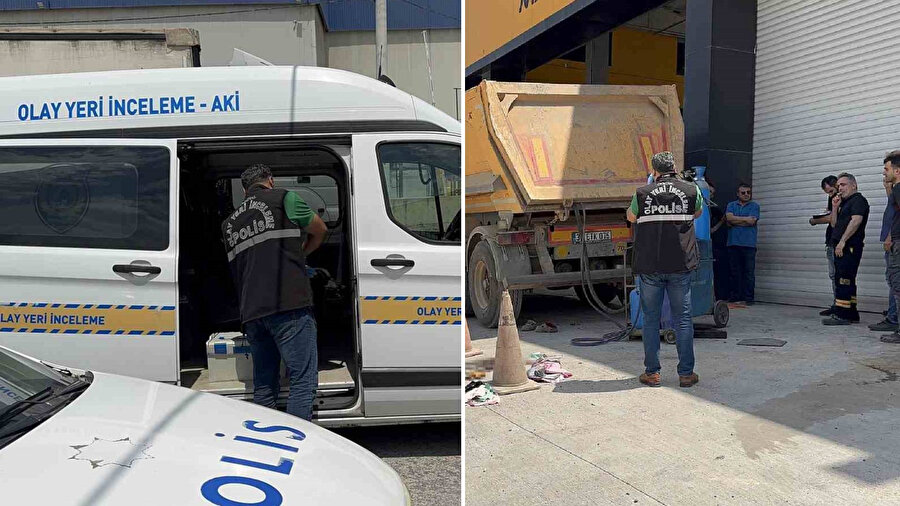 Kaynak sırasında damper kapağının kapanması ile kafası ezilen şoför hayatını kaybetti.