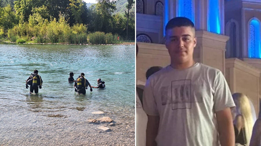 ​Kaçan topu yakalamak için girdi: Akıntıya kapılan genci arama çalışmaları sürüyor