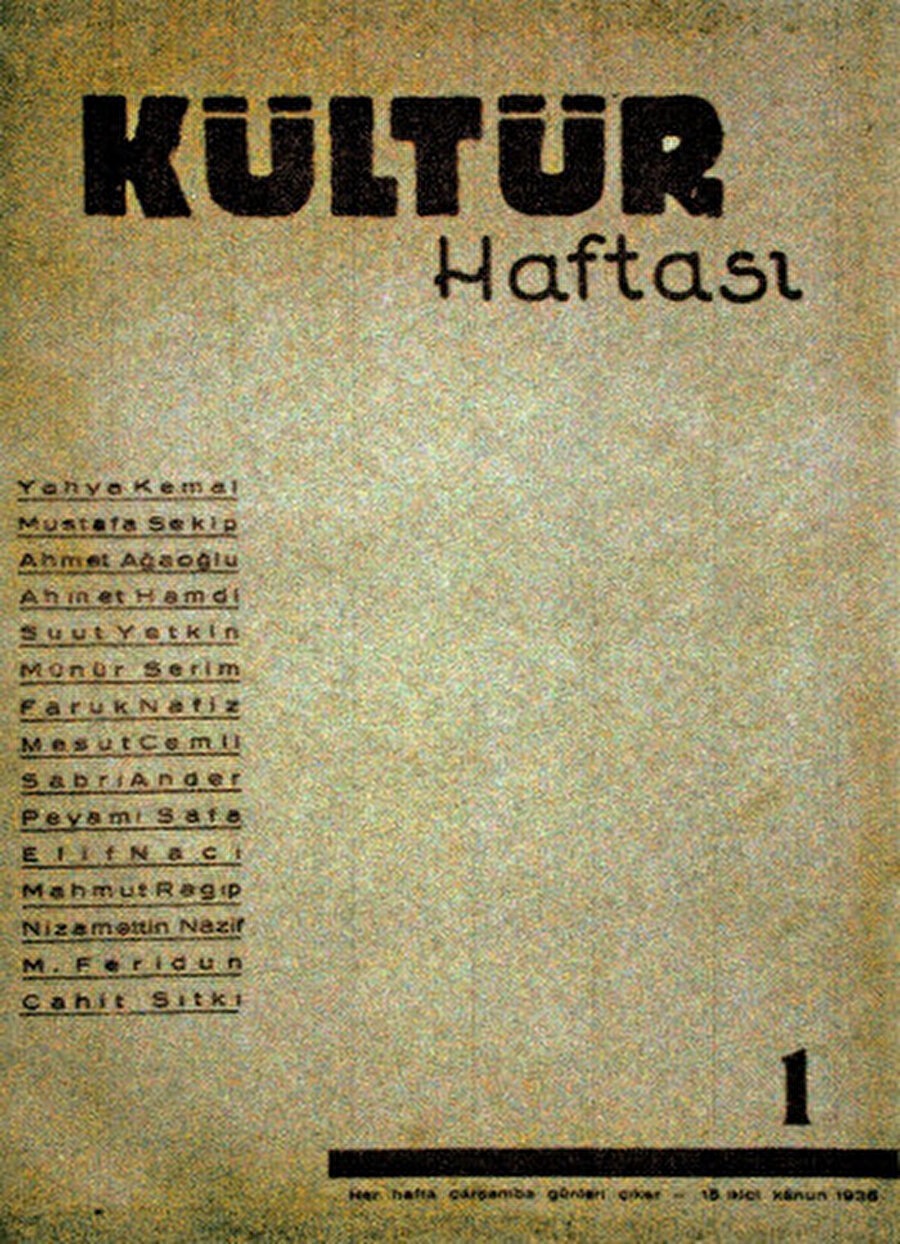 Kültür Haftası.