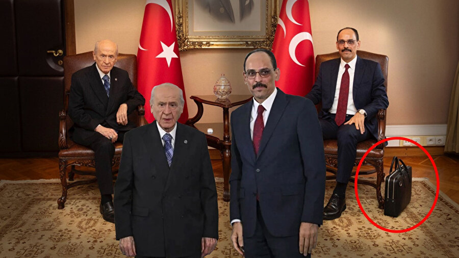 ​Kalın’ın yakın korumalarına bile vermediği siyah çantanın sırrı ne?