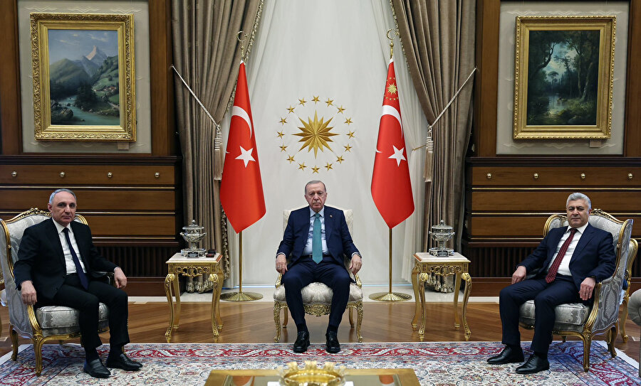 Cumhurbaşkanı Erdoğan, Azerbaycan Cumhuriyeti Başsavcısı'nı kabul etti