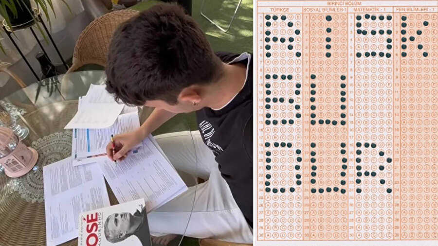 ‘Sallama’ taktiği ile YKS'ye girmişti: Büyük başarı yakalayan genç gündem oldu