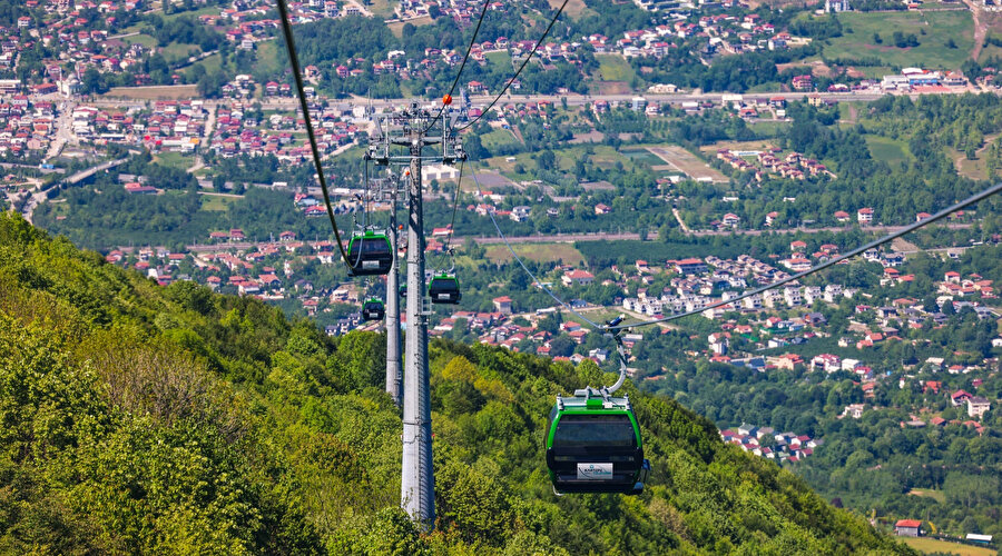  Türkiye’nin en çevreci teleferik projesi.