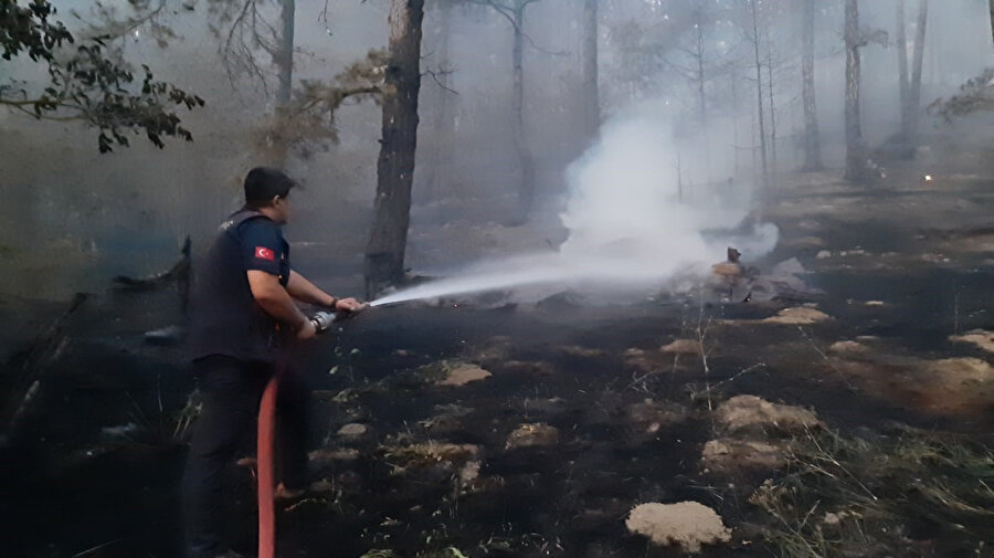 Bolu’daki orman yangını kontrol altına alındı