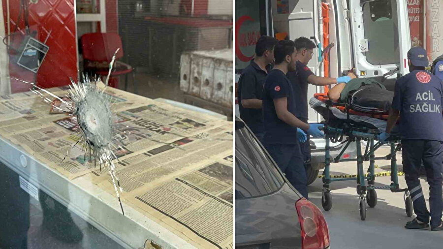 ​Rastgele ateş açarken polisi vurdu: Zanlı etkisiz hale getirildi