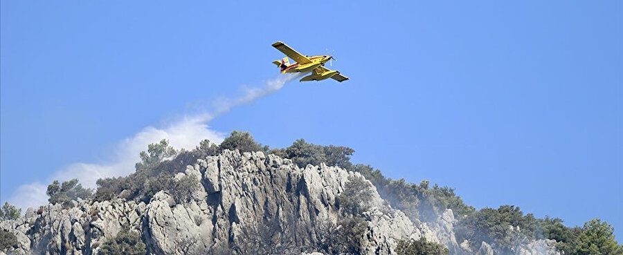 Yangın söndürme çalışmaları