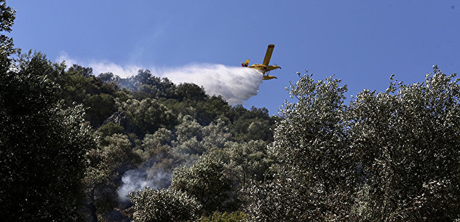 Yangın söndürme çalışmaları
