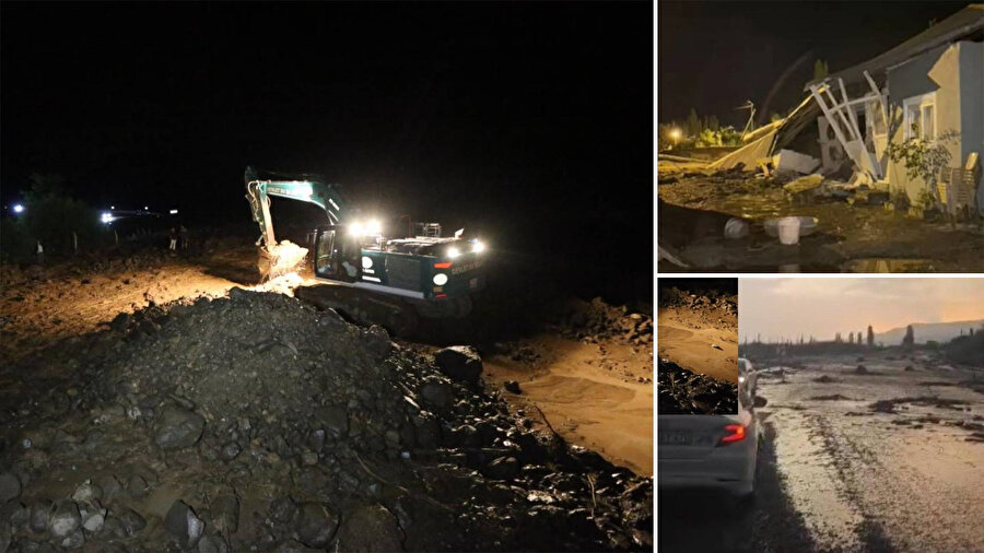 Kars'ta sel ve heyelan nedeniyle köylerde hasar oluştu.