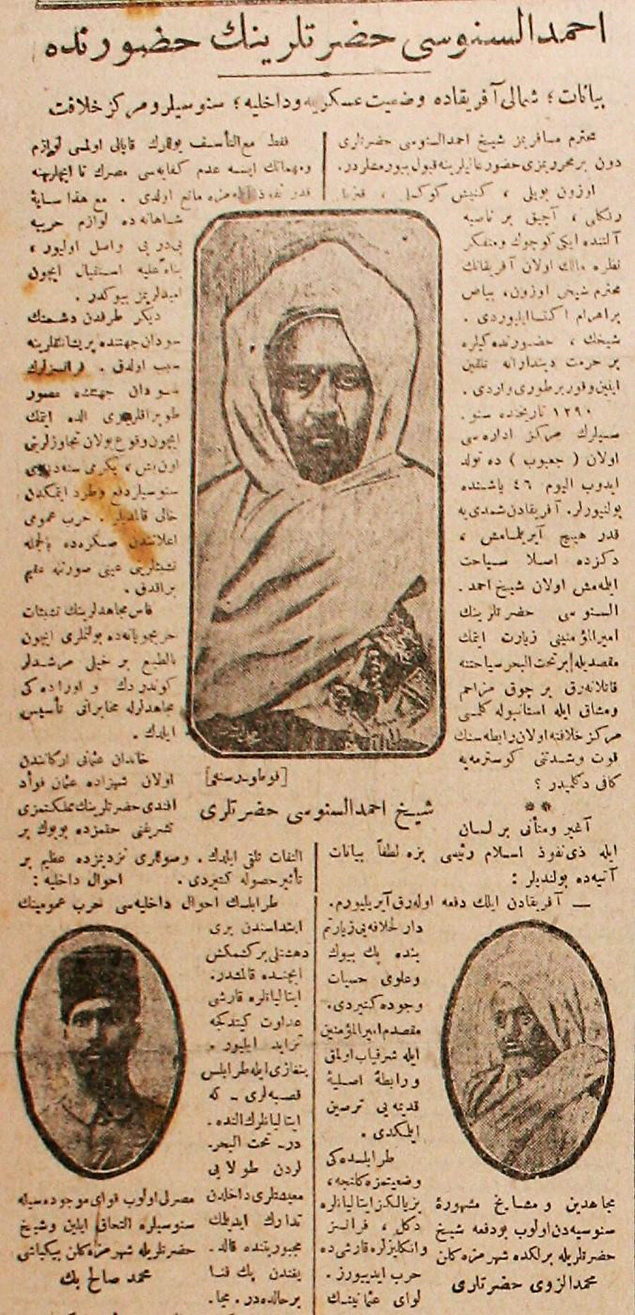 Türk medyasında es-senûsî.