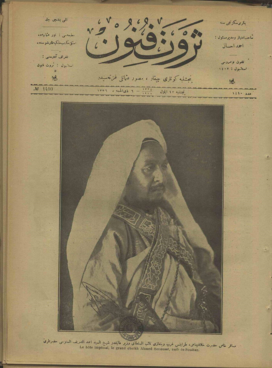 Türk medyasında es-Senûsî.