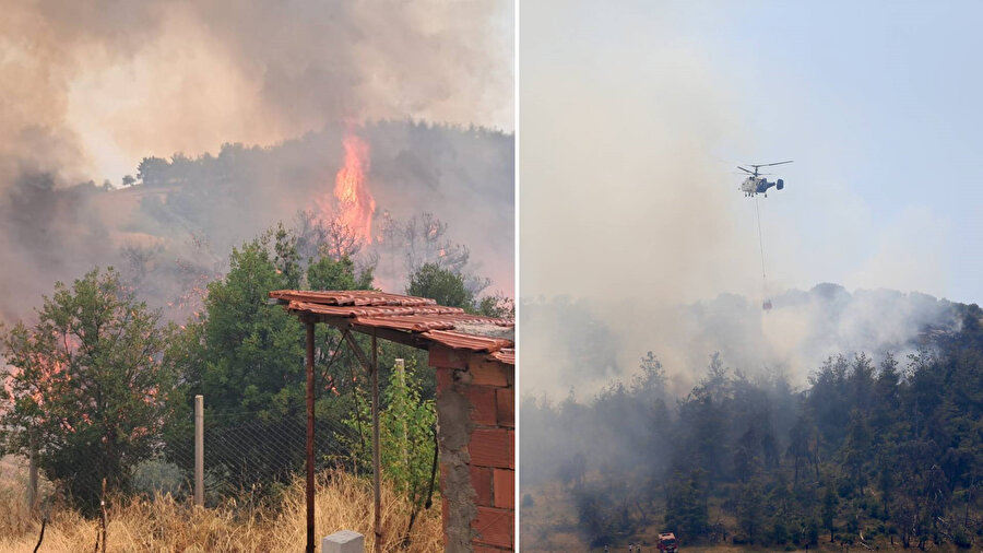 Bursa’daki yangınlarda şüpheli detay uydu görüntüsüne yansıdı: Alevler aynı anda yanmaya başlamış