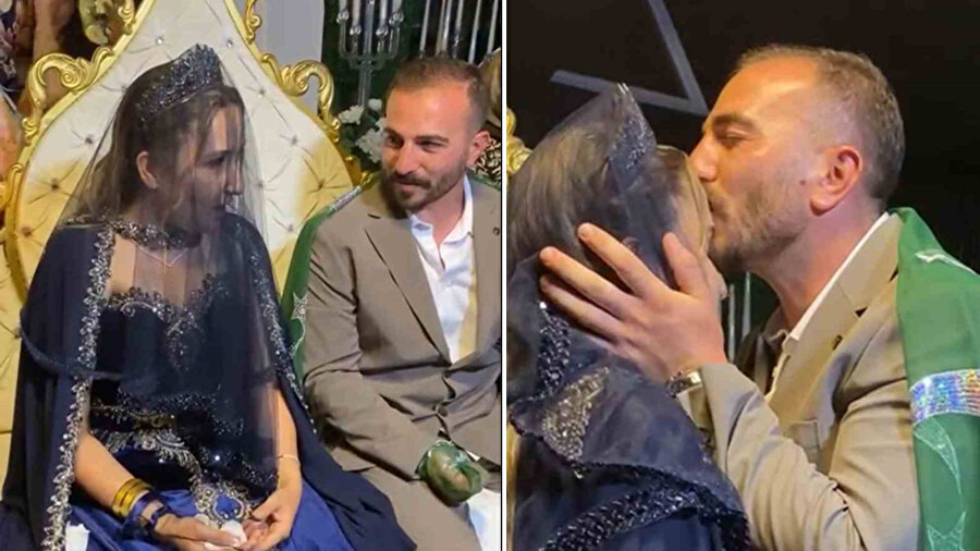 ​Evlendikten bir hafta sonra şehit olan Kocaman’ın kınasına ait görüntüler ortaya çıktı