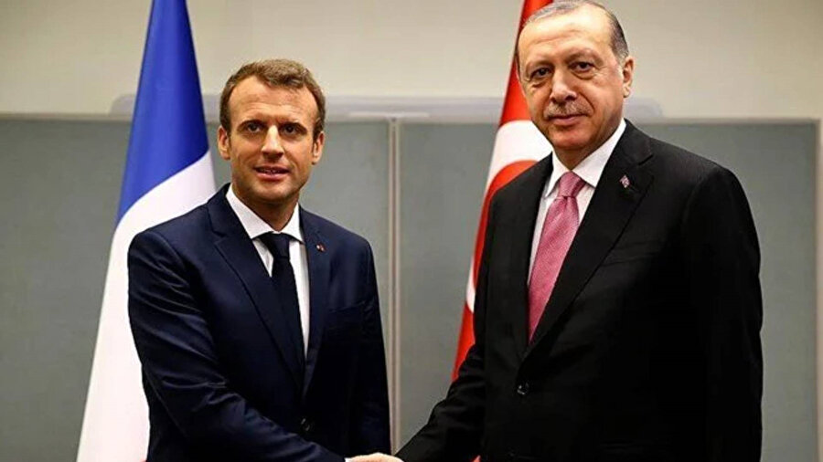 ​Macron'dan Türkçe paylaşım: Az önce Erdoğan'la Gazze hakkında görüştük