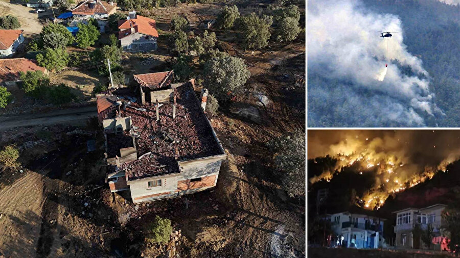 Ülkenin ciğerleri yanıyor: Gün ağarınca acı tablo ortaya çıktı... Yangınla mücadele sürüyor