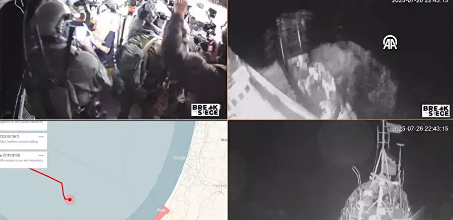 İsrail, Hanzala gemisindeki aktivistlerden 14'ünün gözaltında tutulmasına karar verdi