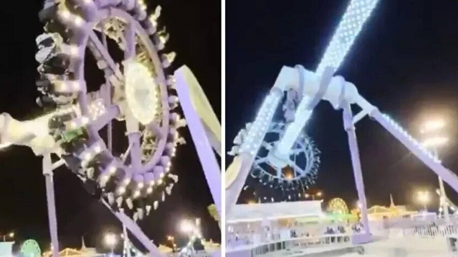 Suudi Arabistan’da lunaparktaki oyuncak yere çakıldı: 23 yaralı
