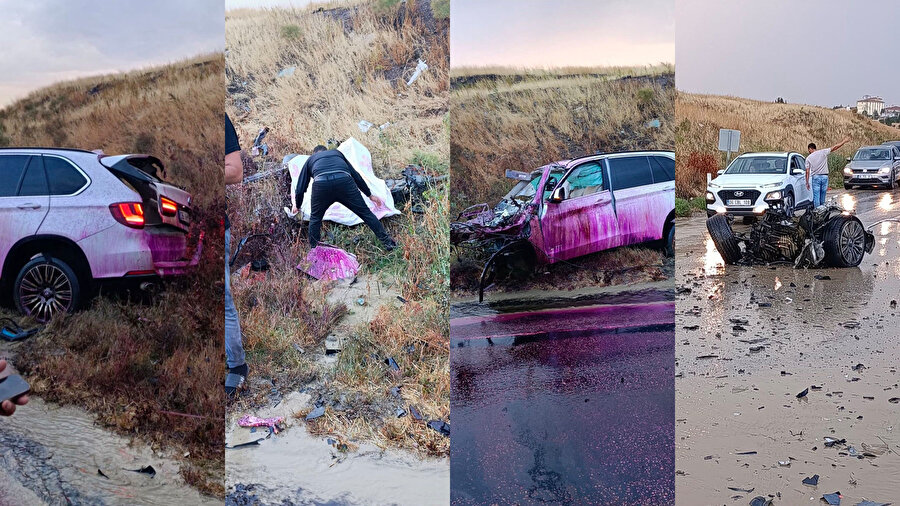 Feci kazada otomobil ile tır çarpıştı; bir ölü