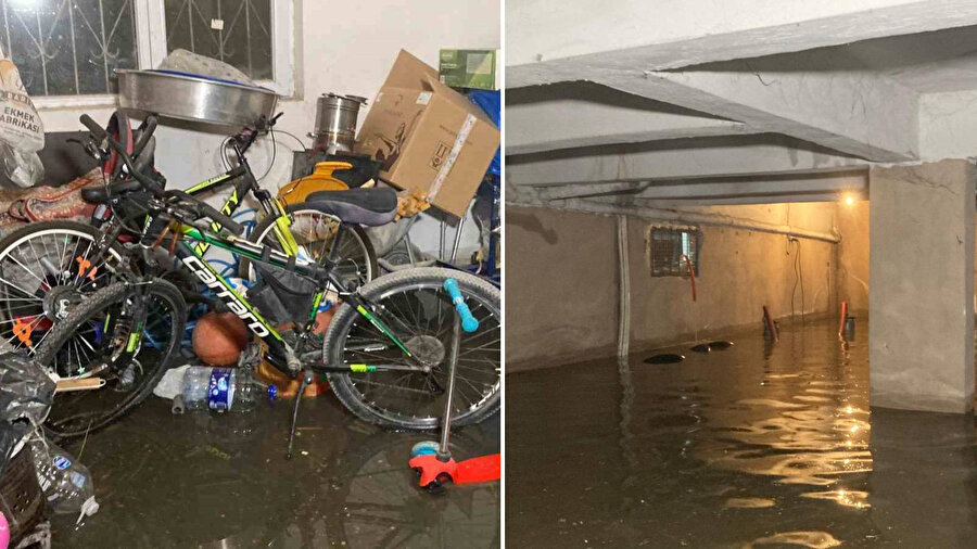 Ankara’da sağanak yağış etkili oldu: Yollar göle döndü, evleri su bastı...