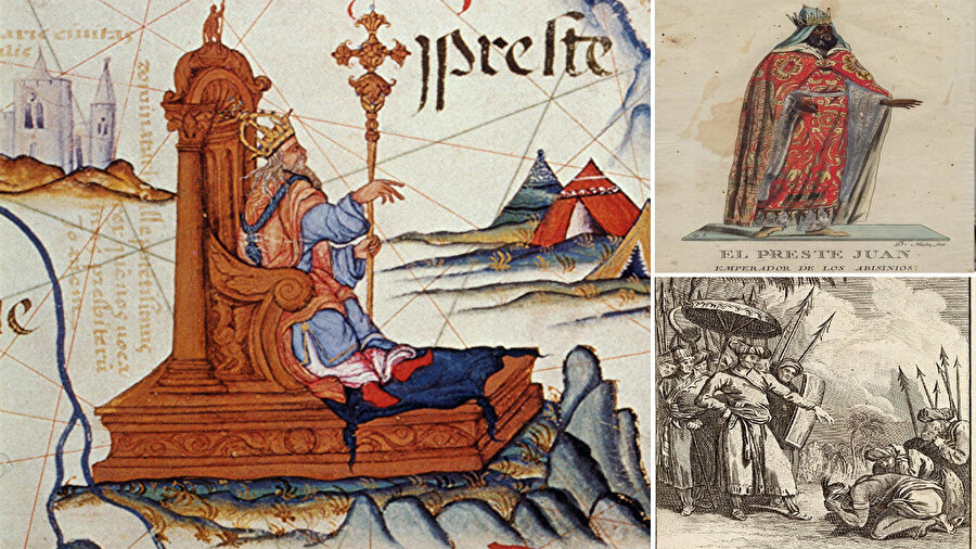 Rahip Kral John tasvirleri.