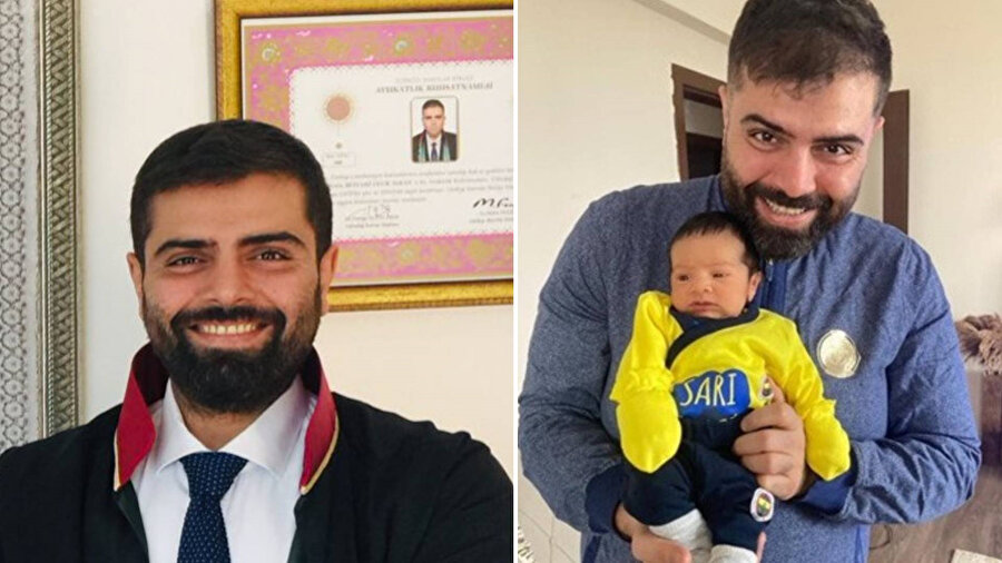 Depremde ölen avukatın diplomasını kopyalamışlar.