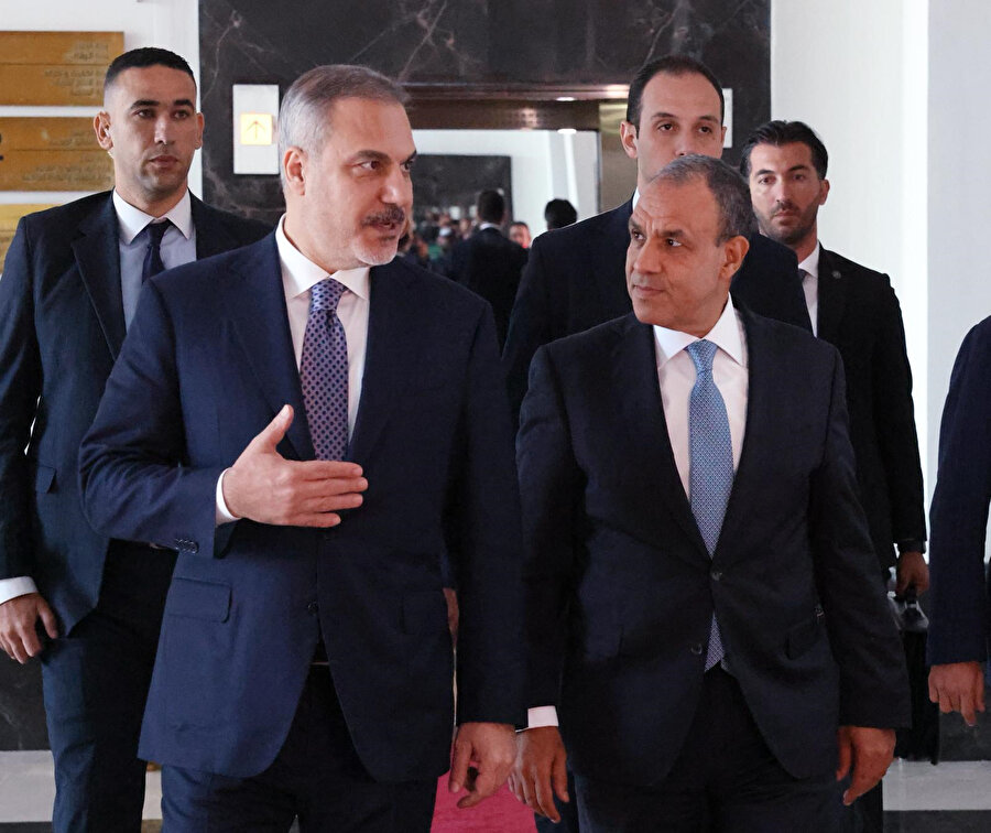Bakan Fidan Mısırlı mevkidaşıyla
