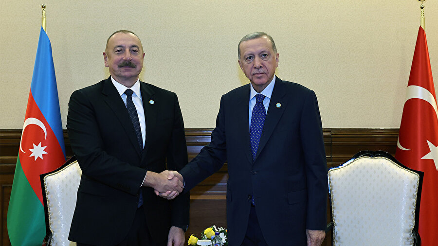 Cumhurbaşkanı Erdoğan, Azerbaycan Cumhurbaşkanı Aliyev ile telefonda görüştü