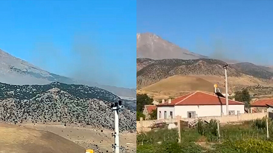 Aksaray'da orman yangını: Çok sayıda ekip sevk edildi