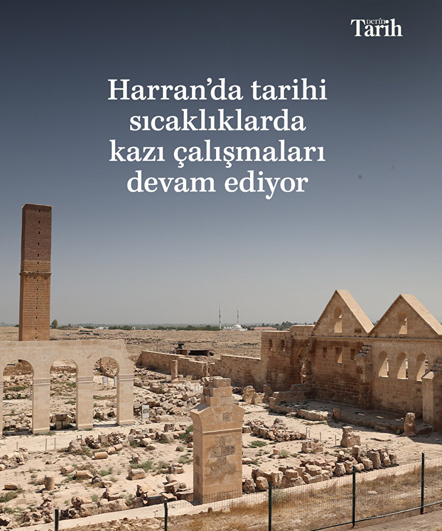 Harran'da kazı çalışmaları devam ediyor