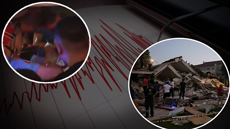 CANLI |Bakan Yerlikaya: Sındırgı'da bir bina yıkıldı, göcük altında kalan 6 kişiden 5'i kurtarıldı