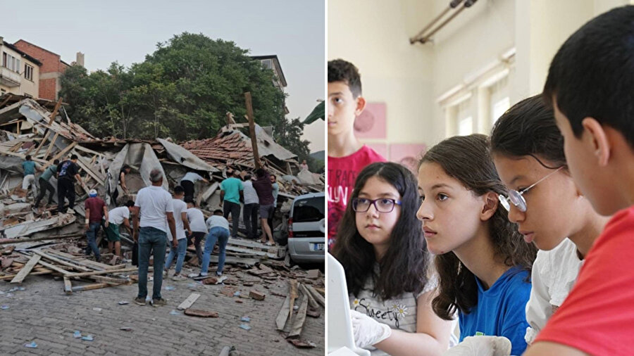 Balıkesir'de deprem nedeniyle yaz okulları tatil edildi.