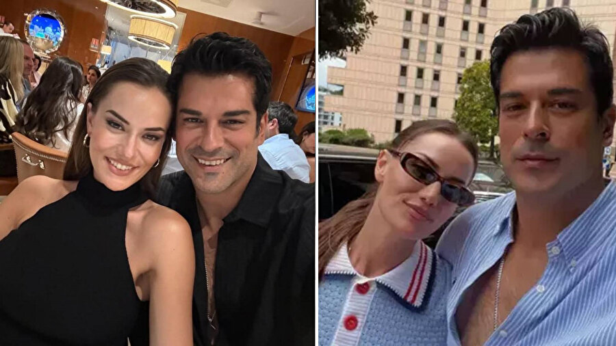 ​Fahriye Evcen ile Burak Özçivit çifti