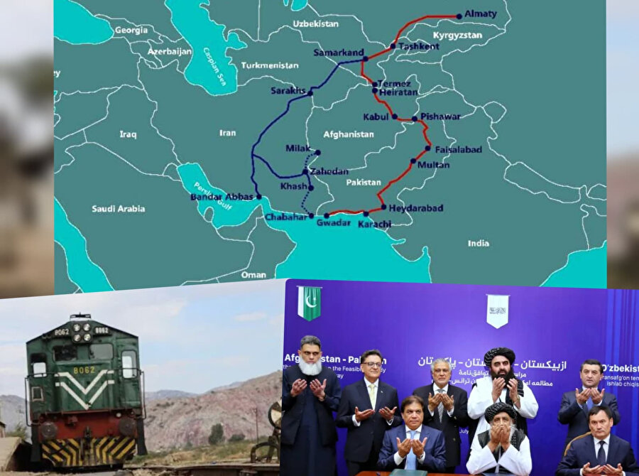 Özbekistan'ın Afganistan ile sınırındaki Tirmiz şehrinden başlayıp Pakistan limanlarına ulaşacak demir yolunun faaliyete geçmesiyle Özbekistan'ın Pakistan üzerinden denize erişim süresi 30 günden 5 güne düşecek.