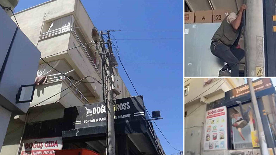 ​Şanlıurfa’da elektrik direğinde dehşet.