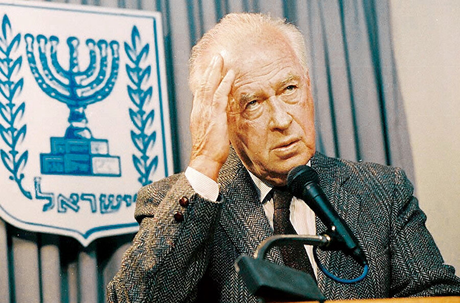 İsrail Başbakanı İzak Rabin.