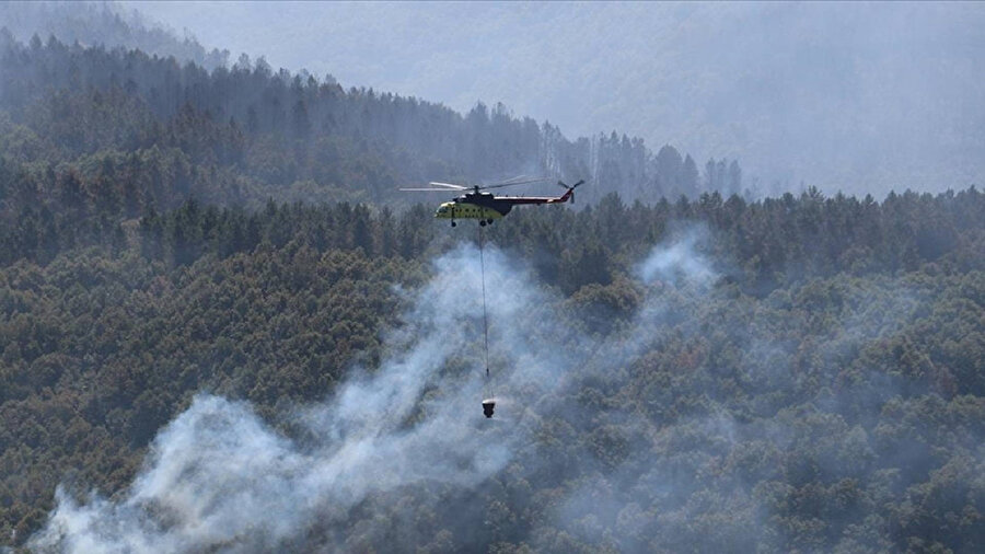 Bakan Yumaklı son verileri paylaştı: 8 orman yangını söndürüldü