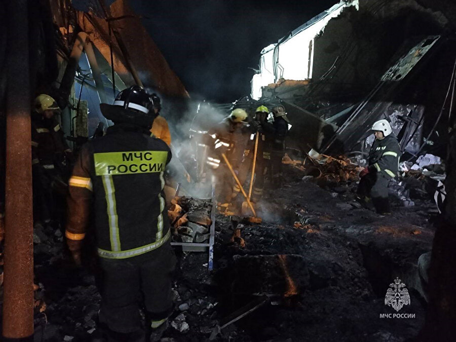 Rusya'da fabrikada patlamada 11 ölü yüzlerce yaralı