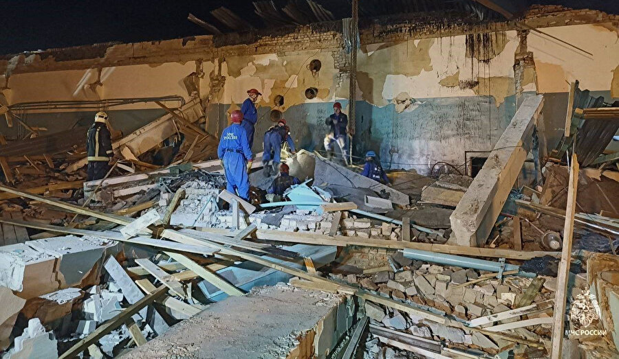 Rusya'da fabrikada patlamada 11 ölü yüzlerce yaralı
