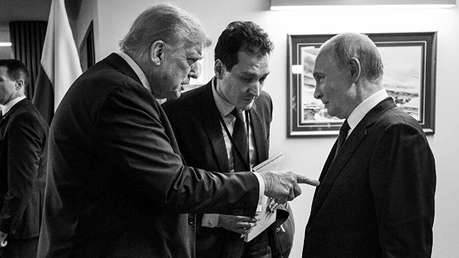 Beyaz Saray görüşmeden fotoğraf yayınladı