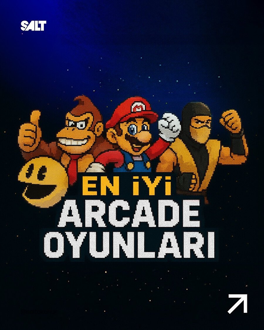 En sevilen Arcade oyunları