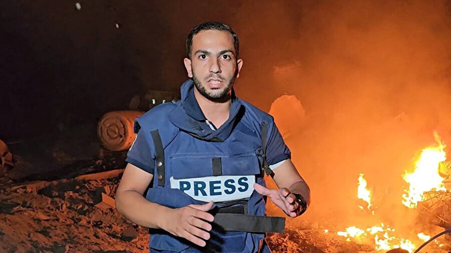 Gazzeli gazeteci Enes Şerif