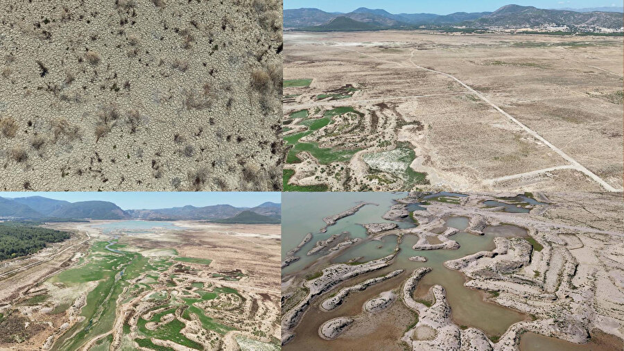 İzmir'in en büyük barajı kurudu