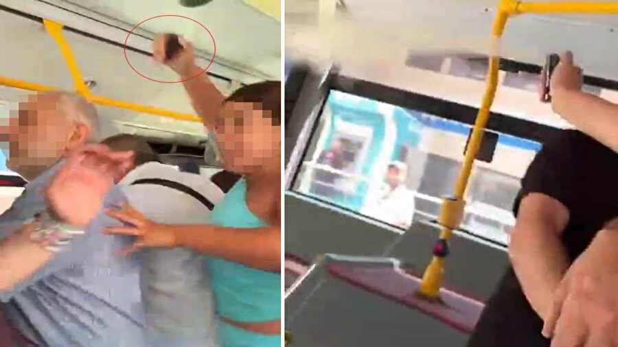 İETT'de biber gazlı kavga