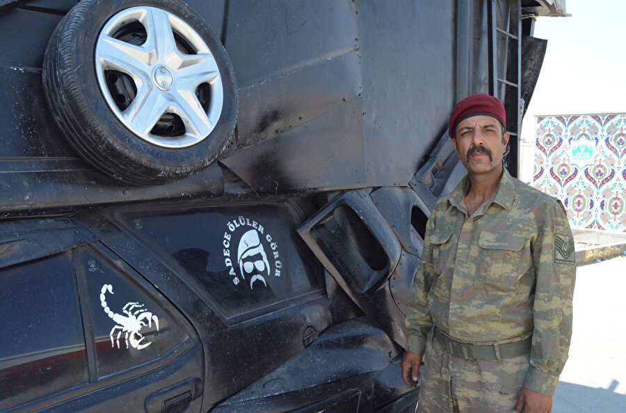 Bilim kurgu filmlerindeki gibi modifiyeli araç üretti, TSK'ya hediye etmek istiyor