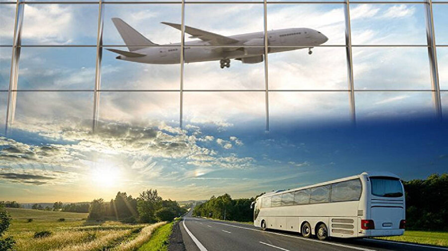 Uçak yolculuğu otobüsten daha ekonomik oldu